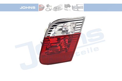 Johns Heckleuchte innen, weiß/rot, ohne Lampenträger [Hersteller-Nr. 200888-24] für BMW von JOHNS