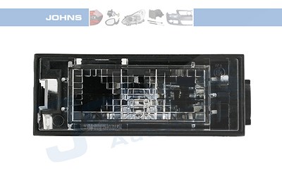 Johns Kennzeichenleuchte [Hersteller-Nr. 600987-96] für Dacia, Fiat, Mercedes-Benz, Nissan, Opel, Renault, Smart von JOHNS