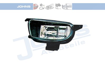 Johns Nebelscheinwerfer H3 weiß mit Lampenträger [Hersteller-Nr. 956629-2] für VW von JOHNS