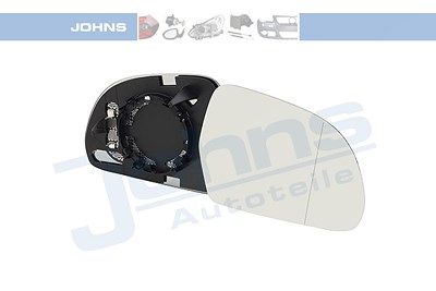 Johns Spiegelglas, Außenspiegel [Hersteller-Nr. 131238-85] für Audi, Skoda von JOHNS