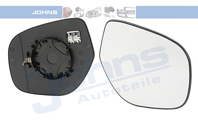 Johns Spiegelglas, Außenspiegel [Hersteller-Nr. 525638-85] für Citroën, Mitsubishi, Peugeot von JOHNS