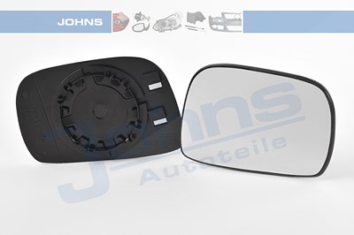 Johns Spiegelglas, Außenspiegel [Hersteller-Nr. 556138-80] für Opel, Suzuki von JOHNS