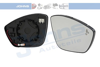 Johns Spiegelglas, Außenspiegel [Hersteller-Nr. 572838-83] für Citroën, Peugeot von JOHNS