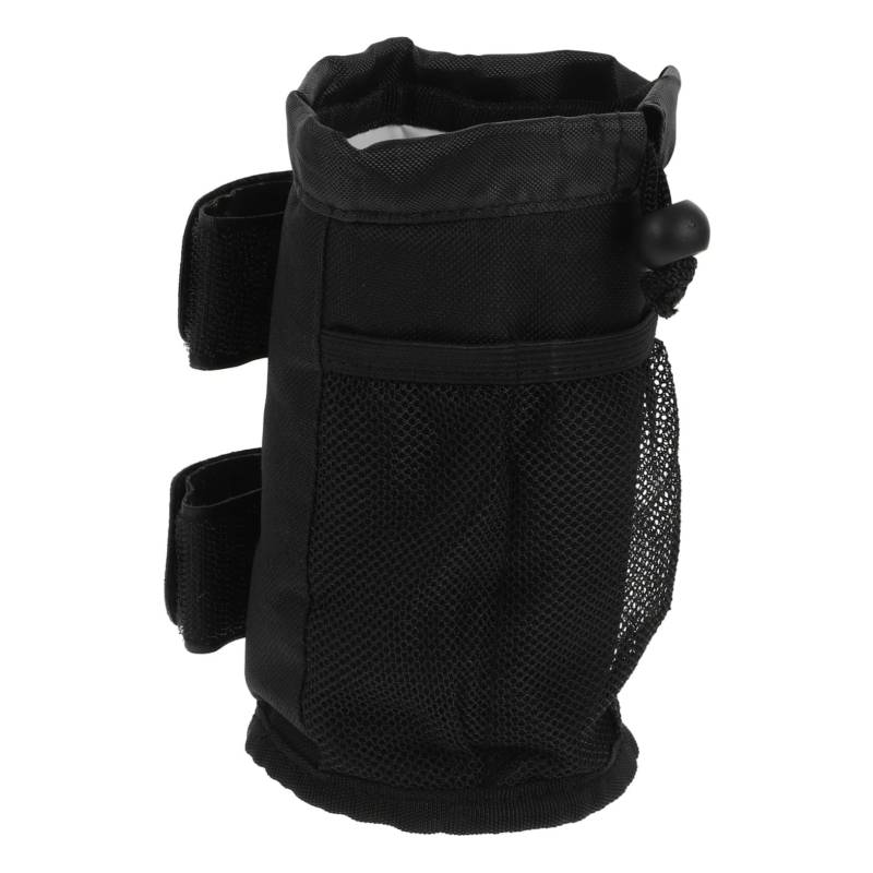 1stk Fahrrad-wasserflaschenabdeckung Rucksack-wasserflasche Fahrrad-trinkflaschenhalter Auto-wasserkocher Reisezubehör Flaschenhalter Für Auto Steht Oxford-Stoff Black JOINPAYA von JOINPAYA