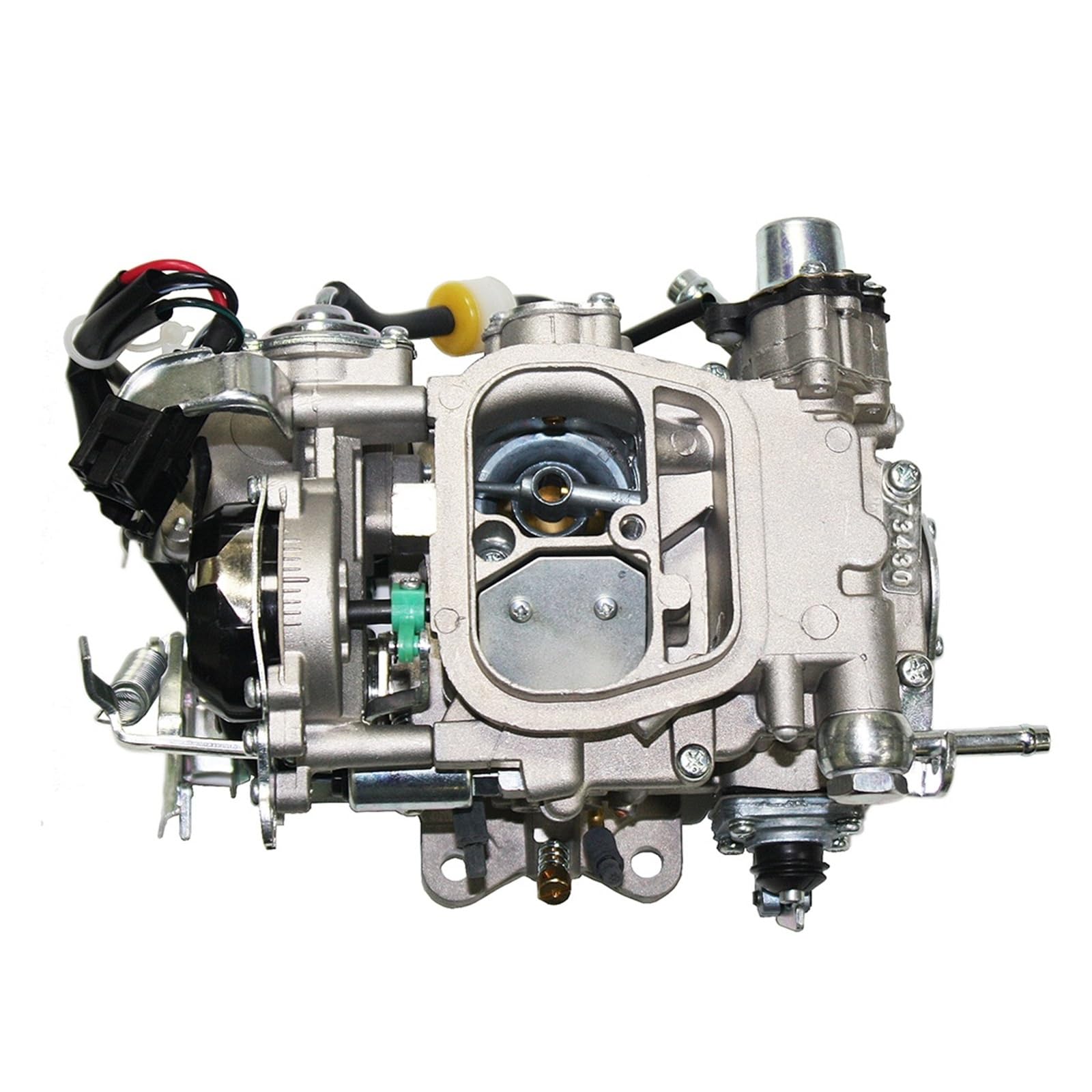 Hochleistungs-Vergaser mit automatischem Choke, 2 Zylinder, Vergaserbaugruppe 21100-73430, kompatibel mit Toyota 3Y-Motor Liteace 1992-2000 1,6-3,6 l von JOJCNNM