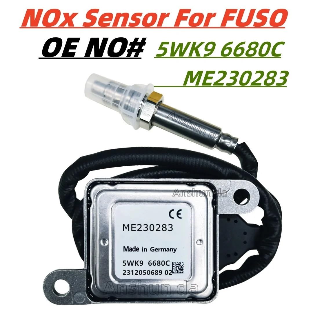 ML230283 5WK96680C NOx Stickoxid Sauerstoffsensor Motorkomponenten, kompatibel mit Mitsubishi Fuso LKW-Motor SCR-Emissionssystem OEM von JOJCNNM