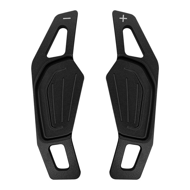 JOJOCY Lenkrad Schaltwippe für Skoda 2020 für Octavia A8 MK4 für ENYAQ IV RS VRS VRS 2021 Karoq Kodiaq Auto Lenkrad Paddle Shifter Extension Gear (Schwarz) von JOJOCY