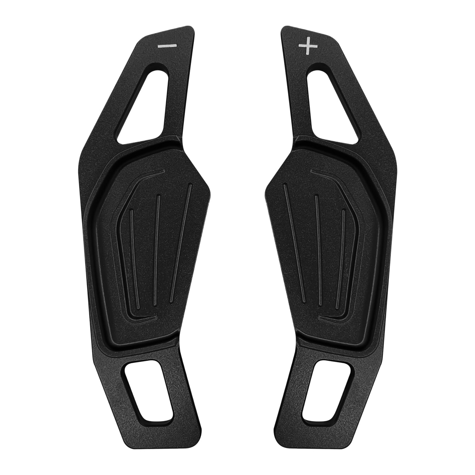 JOJOCY Lenkrad Schaltwippe für Skoda 2020 für Octavia A8 MK4 für ENYAQ IV RS VRS VRS 2021 Karoq Kodiaq Auto Lenkrad Paddle Shifter Extension Gear (Schwarz) von JOJOCY