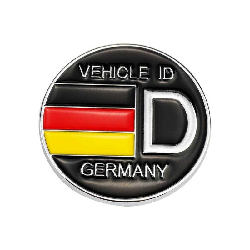 Auto 3D Metall Aufkleber Emblem Deutschland Wolfsburg Edition Badge Decals Auto Hecktrunk Seite Karosserie Dekoration Aufkleber Autozubehör (B) von JOJTETTY