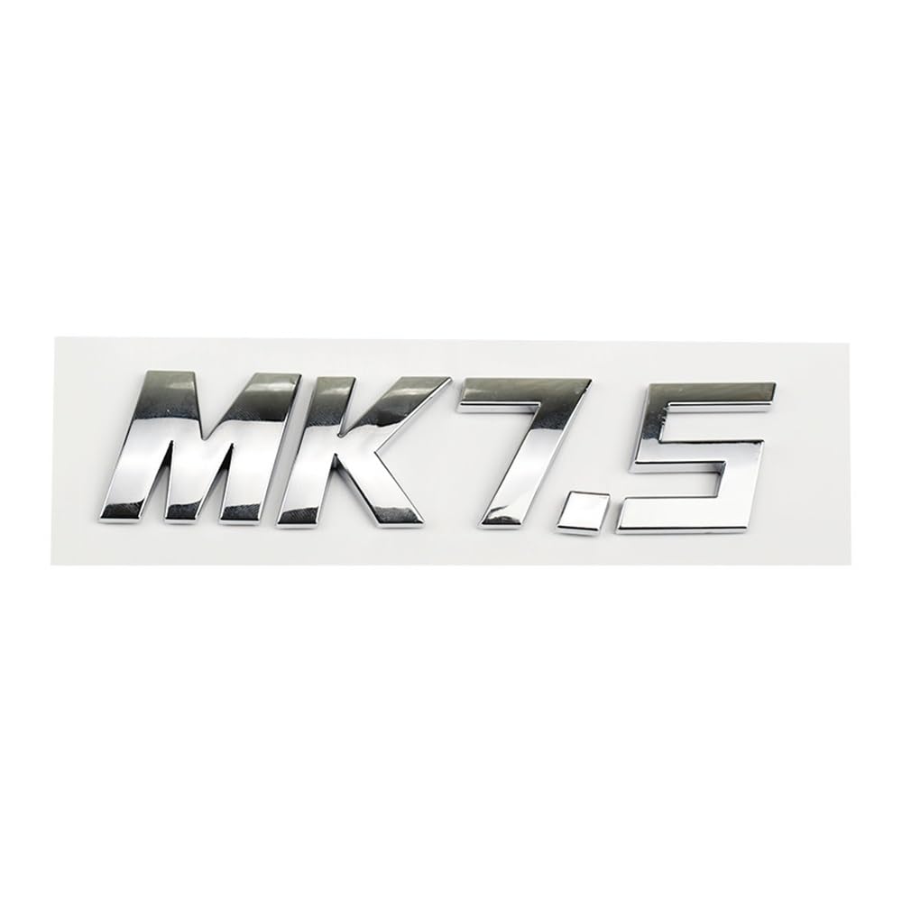 Auto ABS MK5 MK6 MK8 MK7 MK7.5 Kofferraum-Logo-Aufkleber Emblem Abzeichen Aufkleber für Golf Polo 5 6 7 8 Dekoration Zubehör (H) von JOJTETTY