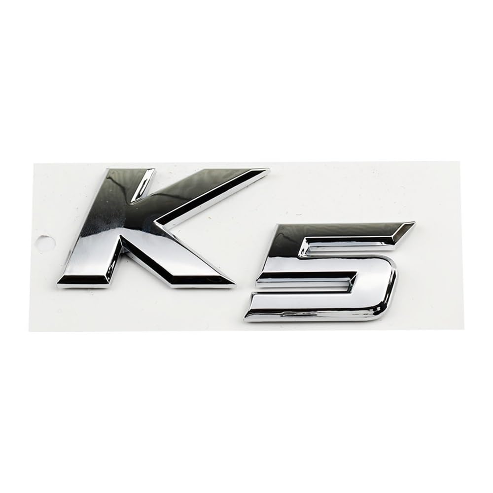 Auto-Aufkleber für Kofferraum, Kofferraum, Buchstaben, Worte, Logo, Emblem, Aufkleber für K3, K4, K5, KX5, Auto-Styling-Zubehör (D) von JOJTETTY