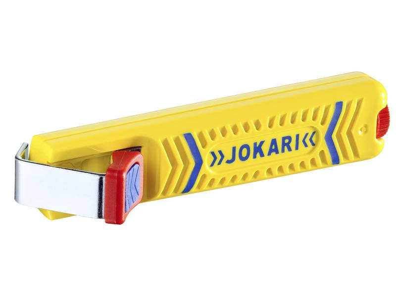 JOKARI®original T10160 Kabelmesser Secura Nr.16, zum Abisolieren von Rundkabel (z.B.NYM/NYY) 4 bis 16mm Ø, Art.Nr.10160 von JOKARI