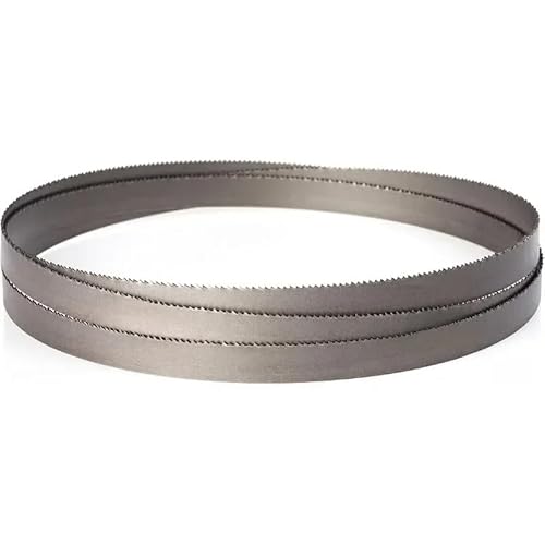 JOLGRDWS 1 stücke 1638mm 13mm 0,65mm 10/14T TPI Bandsägeblatt Bi Metall M42 Bimetall Band Sägeblätter von JOLGRDWS