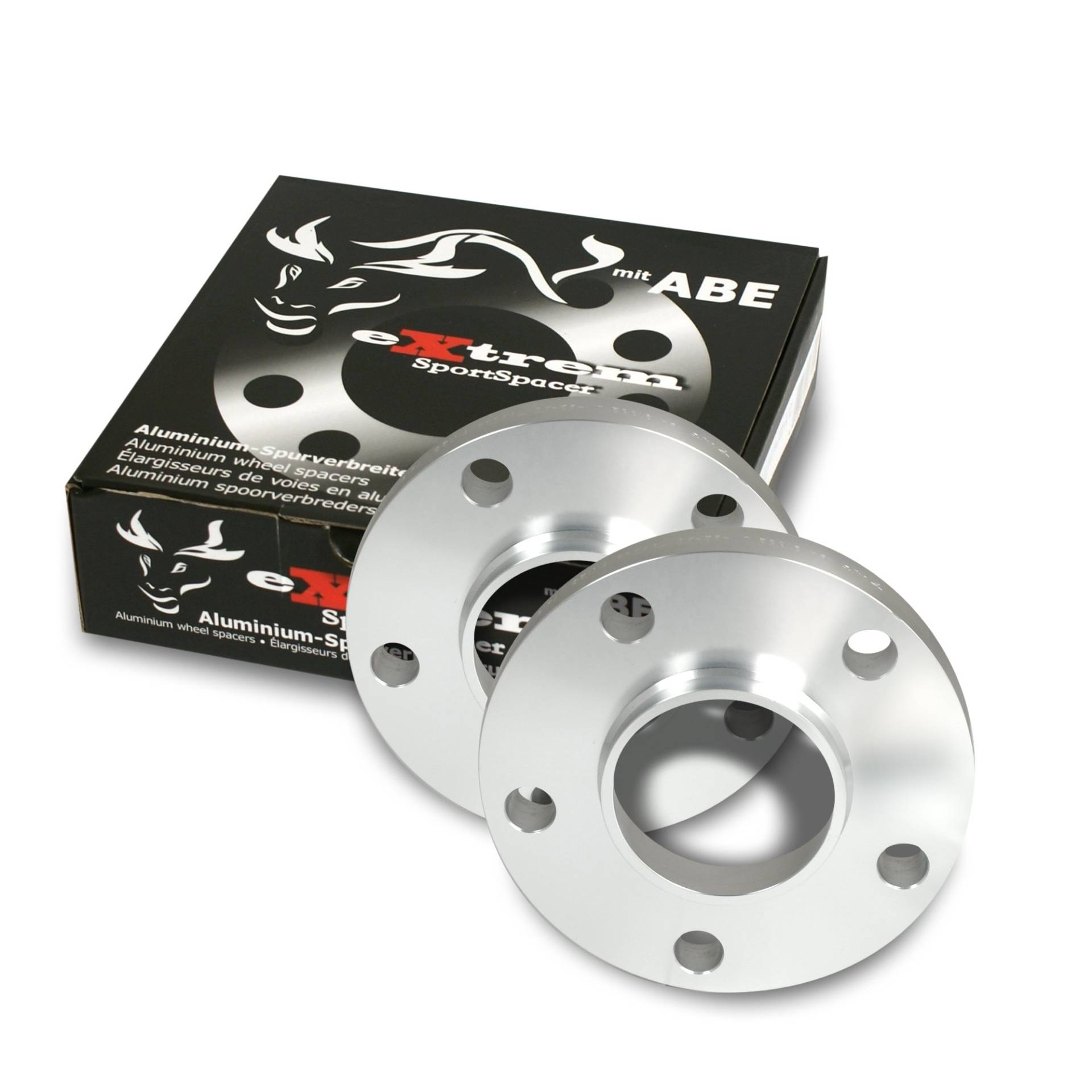 JOM 780022 Spurverbreiterung, NJT eXtrem SportSpacer, 40mm 5/120, NLB 72,6mm, mit Zentrierung von JOM Car Parts & Car Hifi GmbH