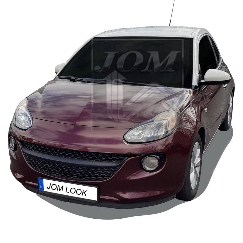 JOM Car Parts & Car Hifi GmbH 6320073OE Kühlergitter Kühlergrill Sportgrill ohne Emblem, schwarz für Opel Adam von JOM Car Parts & Car Hifi GmbH