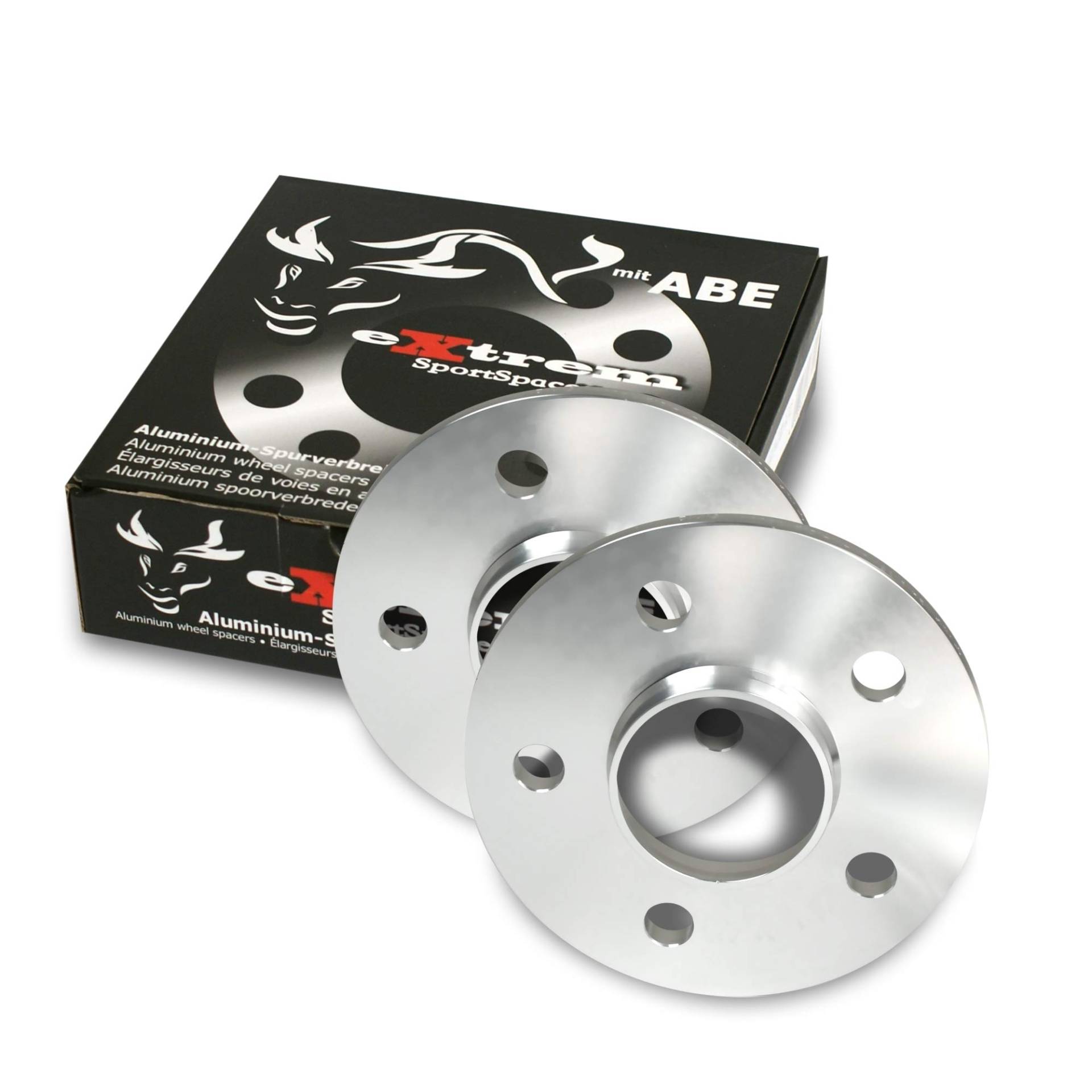 JOM 780011 Spurverbreiterung, NJT eXtrem SportSpacer, 20mm 5/112, NLB 66,6 mm, mit Zentrierung von JOM Car Parts & Car Hifi GmbH