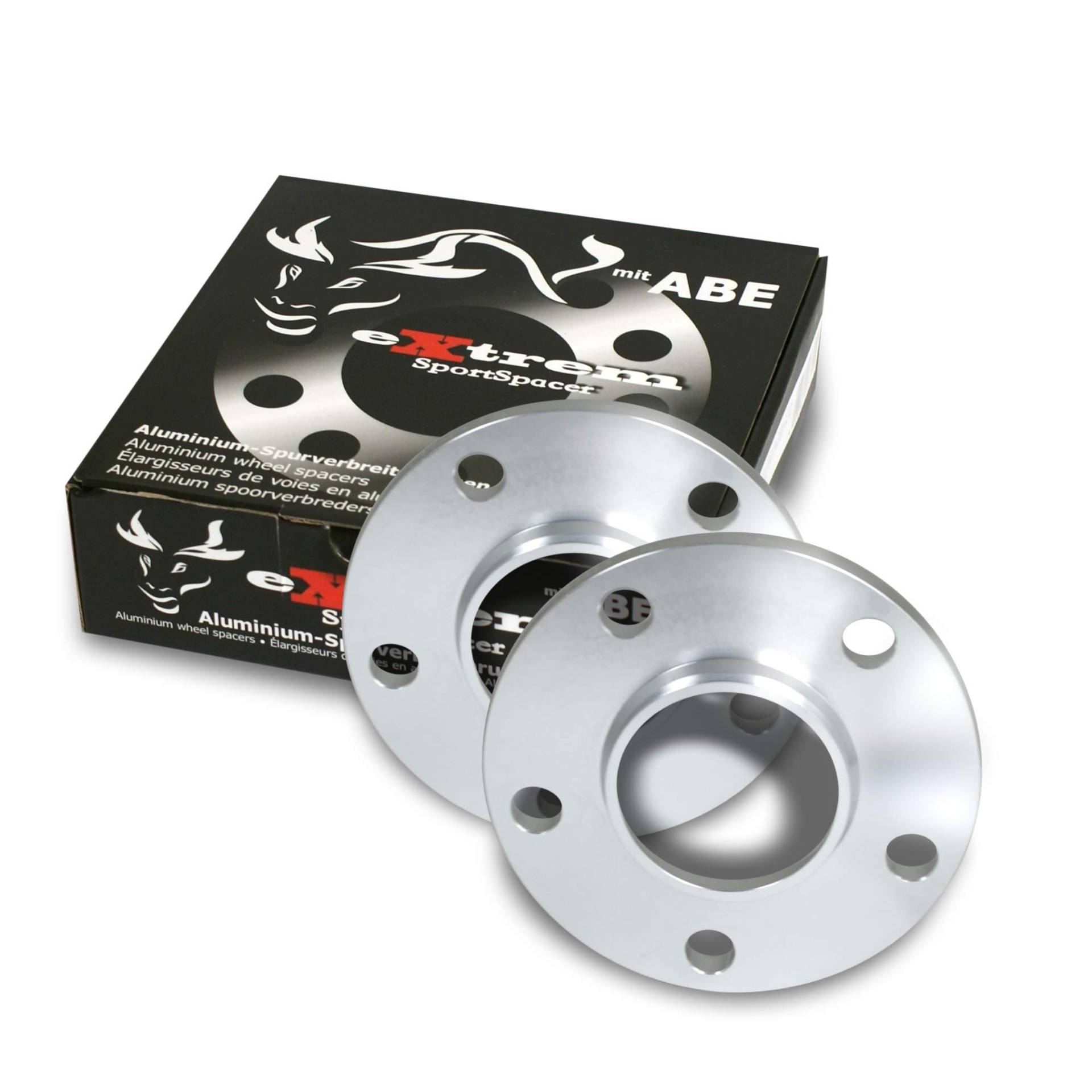 JOM 780012 Spurverbreiterung, NJT eXtrem SportSpacer, 20mm 5/120, NLB 72,6mm, mit Zentrierung von JOM Car Parts & Car Hifi GmbH