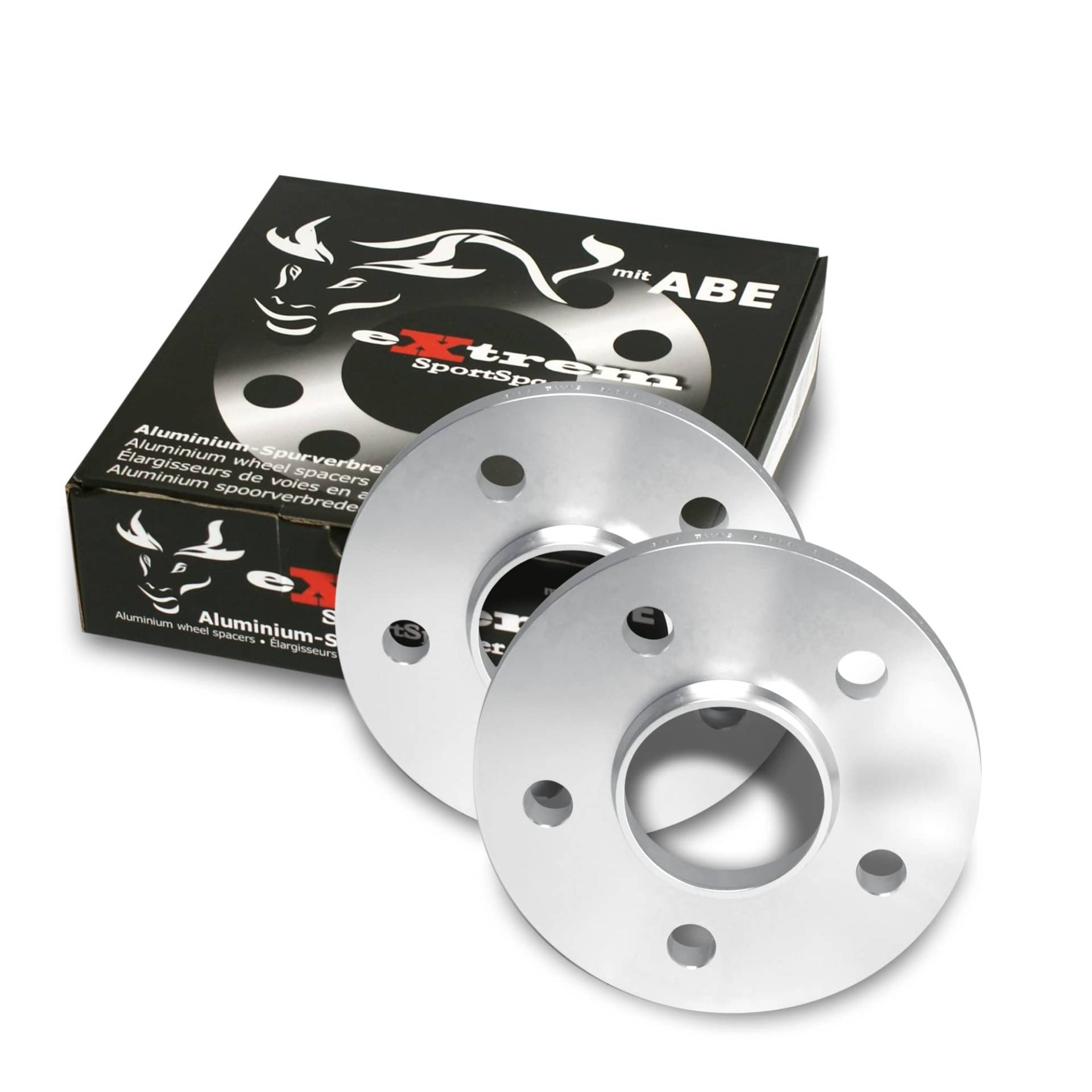 JOM 780016 Spurverbreiterung, NJT eXtrem SportSpacer, 30mm 5/112, NLB 66,6 mm, mit Zentrierung von JOM Car Parts & Car Hifi GmbH