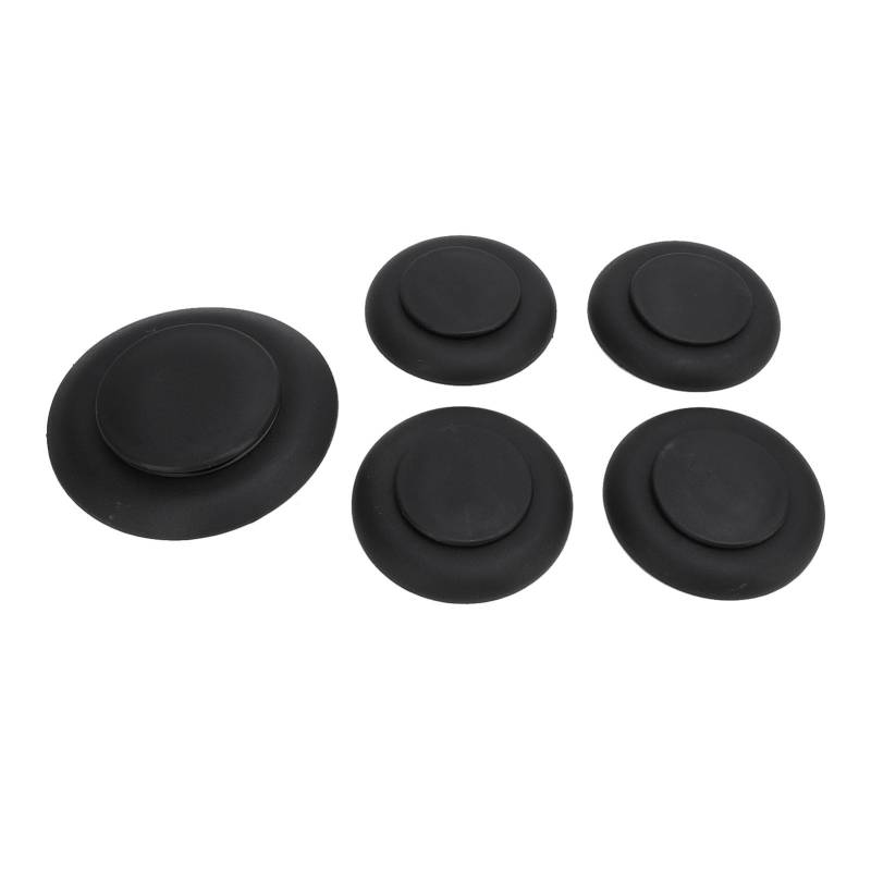 Sattelkupplungs-Puck-Abdeckungsstopfen-Zierringsatz, BC3Z 99000A 25 A Universal-Rad-Anhängerkupplungs-Hardware-Kit Ersatz für F-450 F-550 Super Duty 2011-2022 von JOROBURO