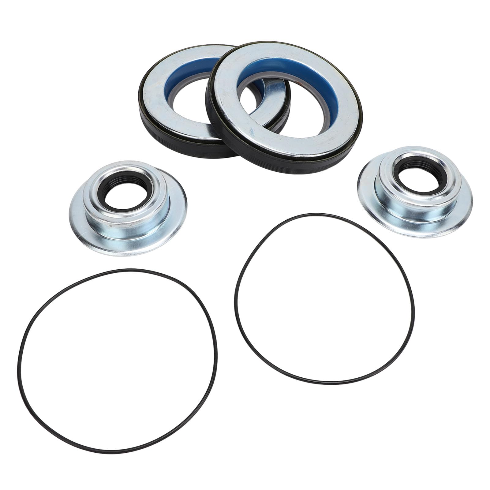 Vordere Achssiegel -Kit, 2017426 Universal Achse Knöchelrohr Staubdichtungen mit Nabe O Ring Für F 350 F450 F550 2005–2019 Vorderachse Impfstoff Knöchelersatz Für Teil von JOROBURO