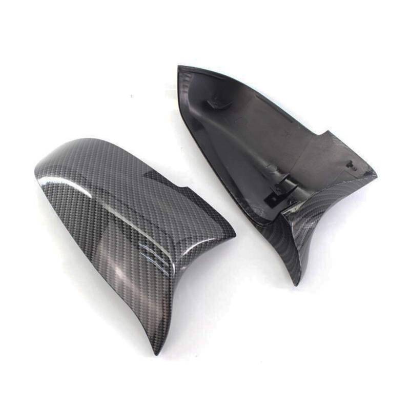 JOVERI, for BMW, 5 6 7 Series Schwarze Spiegelabdeckung F10 F11 F18 F07 F12 F13 F06 F01 F02 LCL Spiegelabdeckung mit Kohlefasermuster Seitenspiegelabdeckungen(Carbon Fiber) von JOVERI