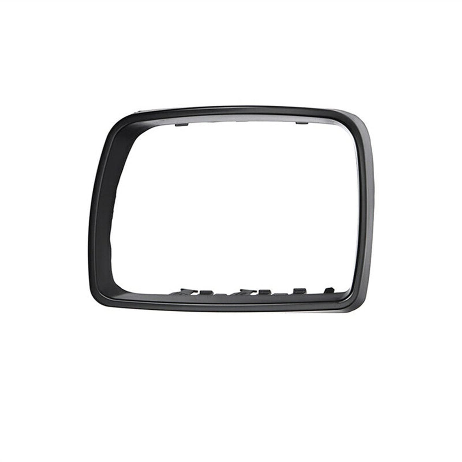 JOVERI, for BMW, E53 X5 1999-2006 Schwarzer Rückspiegelkappenrahmen Flügelseitenspiegelabdeckung Zierring Autozubehör Ersatz Seitenspiegelabdeckungen(Wing Mirror CoverL) von JOVERI