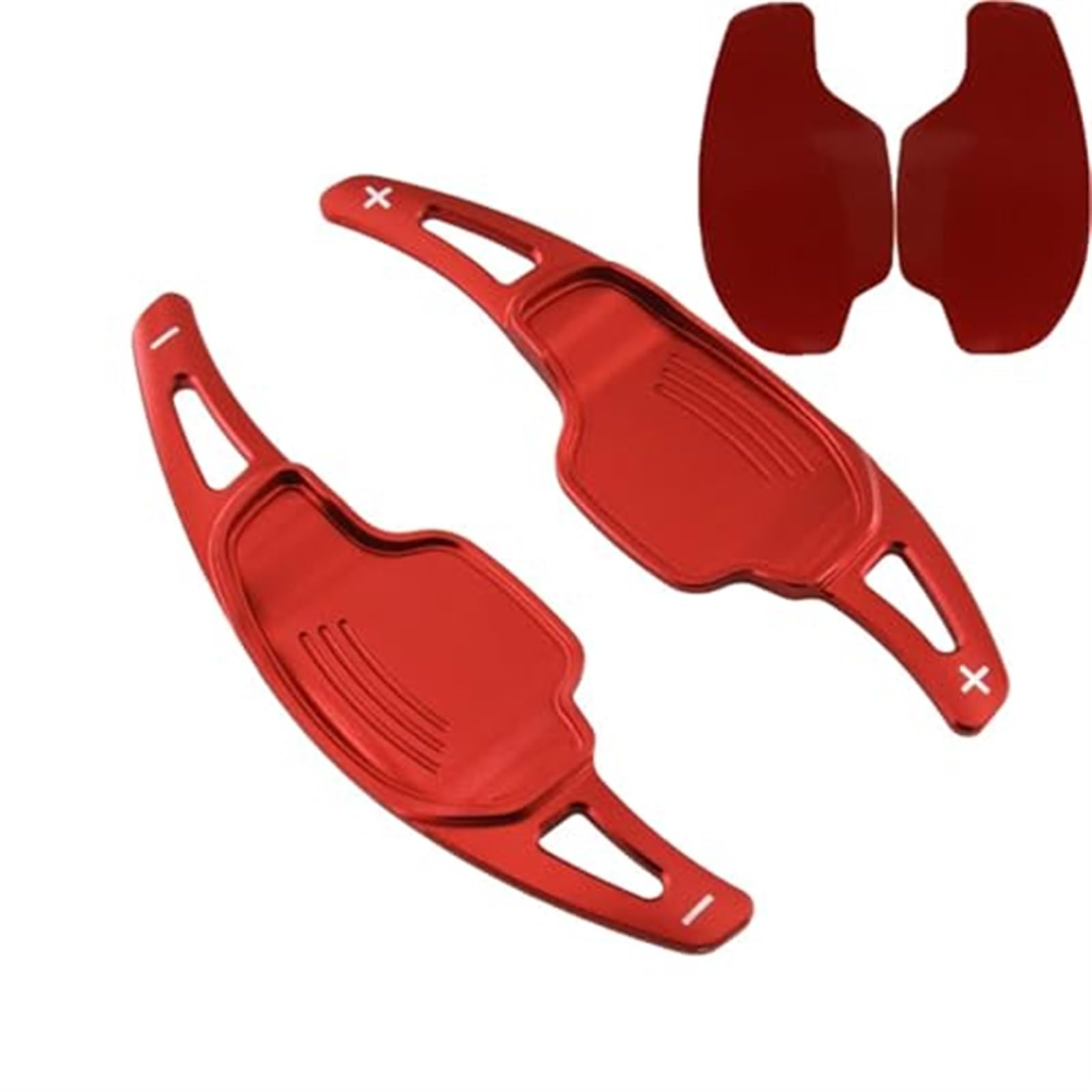 JOVERI, for Chevrolet, SS, for Camaro, ZL1 1LE RS SS Gedenk Z28 TF4 Auto Lenkrad Paddle Shift Verlängerung Quick Shifters Aufkleber für die Mittelkonsole(Black RED) von JOVERI