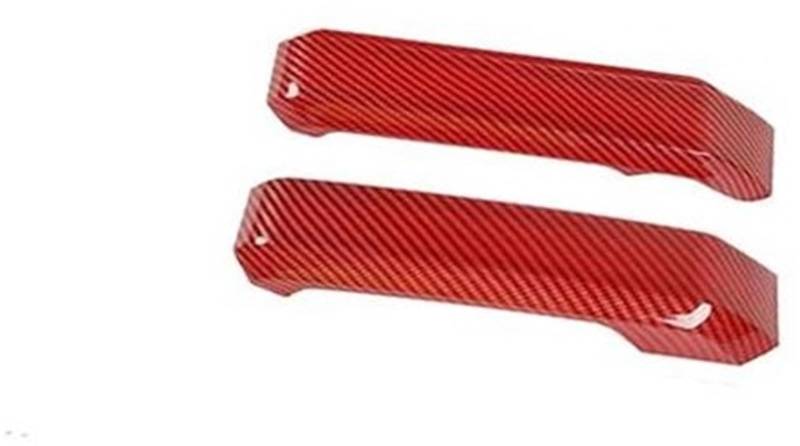 JOVERI, for Ford, for F-150, for F-150, 2015 2016 2017 2018 2019 2020 Autotür Armlehne Griff Dekoration Abdeckung Trim Aufkleber Schutzaufkleber für Griffe(Red Carbon Fiber) von JOVERI