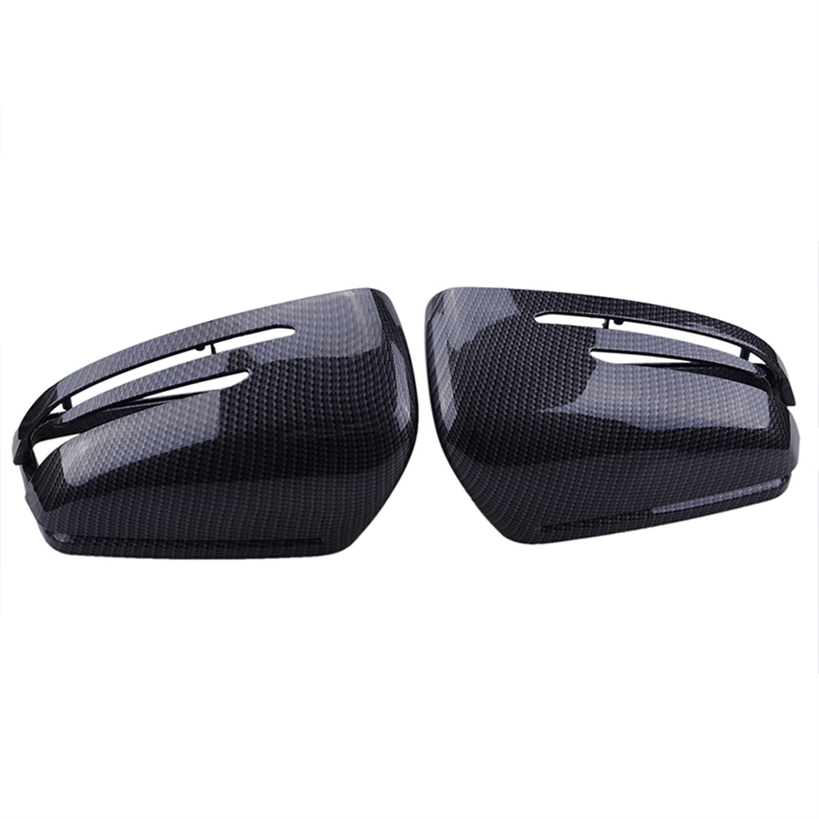 JOVERI, for Mercedes, for Benz, W204 C207 W212 W221 W164 C218 Rückspiegelkappe Außenspiegelabdeckung Gehäuse Autozubehör Seitenspiegelabdeckungen(Mirror Cap2 Pair) von JOVERI