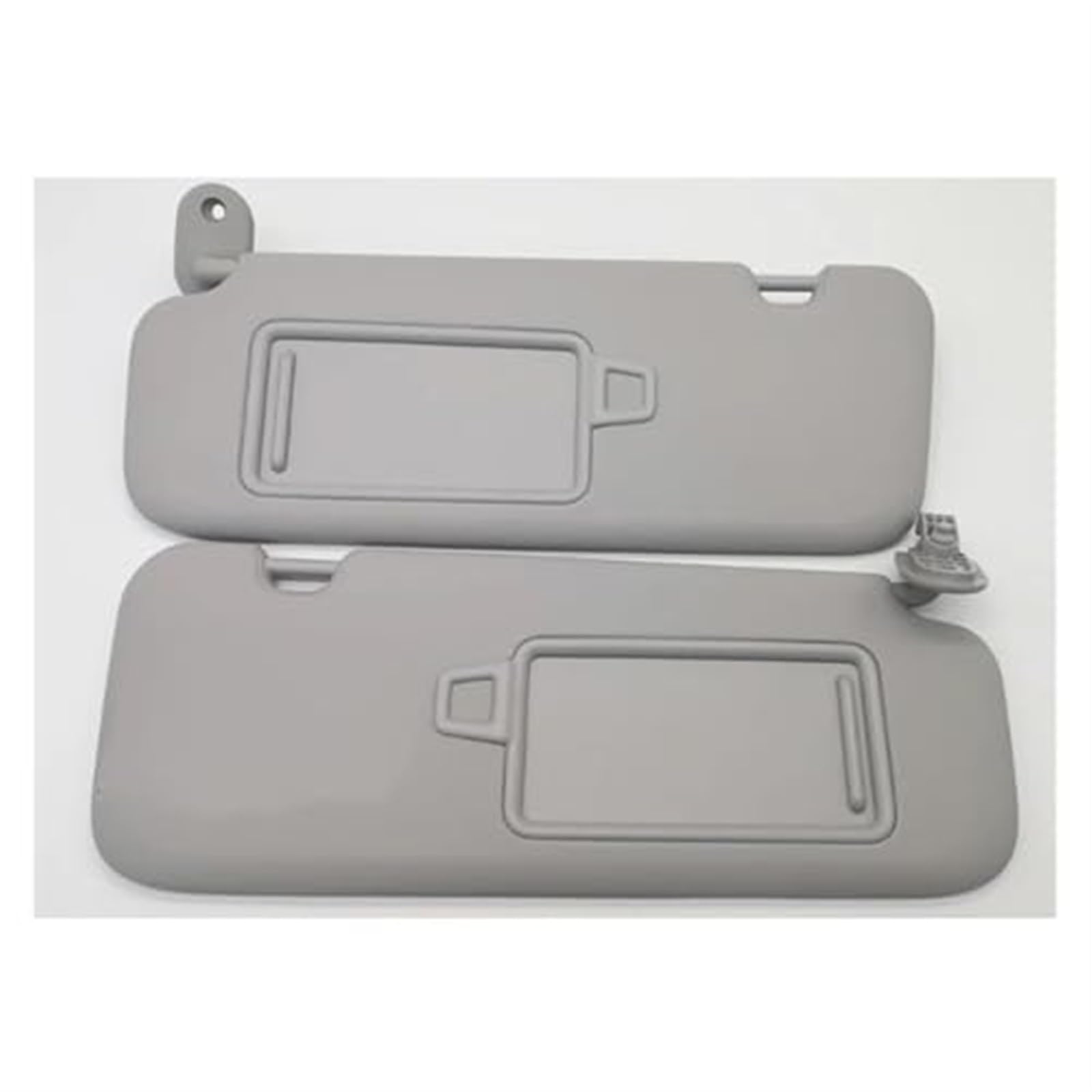 JOVERI 1/2 Stück Auto-Innensonnenblende mit Make-up-Spiegel-Set, for Hyundai, for Elantra, for AD 2016–2019 Universeller Blendschutz-Sonnenschutz(Grey Left and Right) von JOVERI