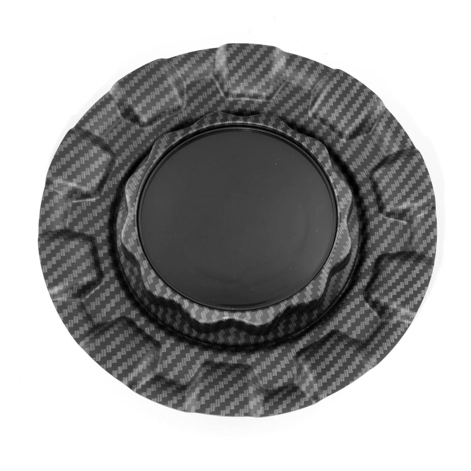 JOVERI 1PC 163mm 72mm Auto Rad Center Hub Cap Abdeckung RG RSII Montage Auto Zubehör 09.24.410 09.24.187 09.24.155 Radkappen-Set(B Carbon Fiber) von JOVERI