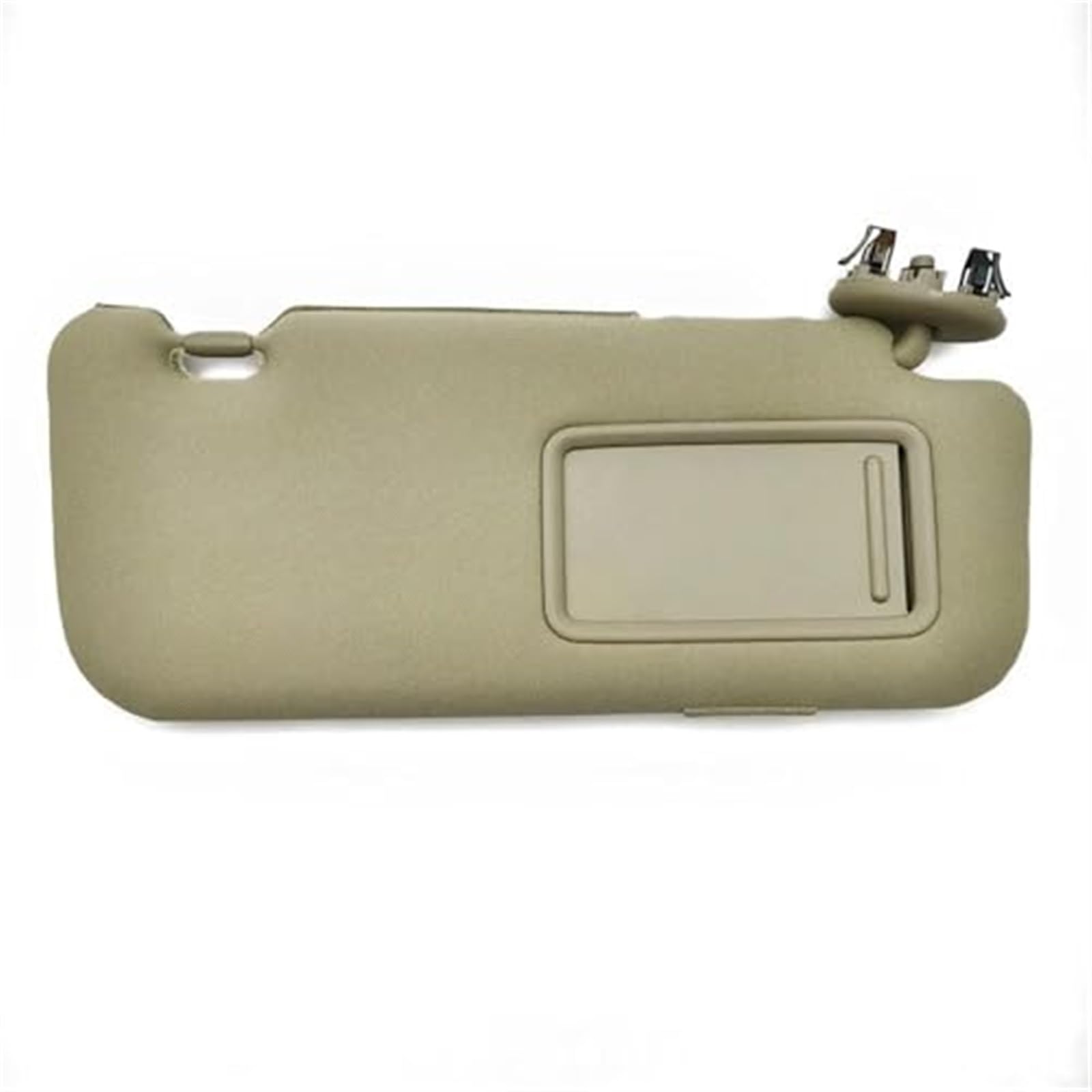 JOVERI 1PC Auto-Innensonnenblende mit Spiegel, for Toyota, for Auris, for Corolla, 2007-2013 Beige Universeller Blendschutz-Sonnenschutz(Beige Left) von JOVERI