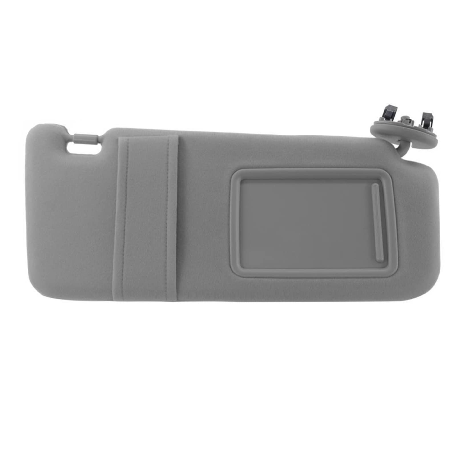 JOVERI 2 Stück Auto Sonnenblende Sonnenschirm ohne Schiebedach Fahrer Beifahrerseite rechts Links Organizer, for Toyota, for Camry 2007–2011 seitliche Sonnenblendenverlängerung(Gray Right) von JOVERI