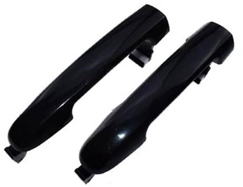 JOVERI Auto Außentürgriff, for Hyundai, for Sonata 2006 2007 2008 2009 2010 Vorne Hinten Links Rechts Außenaußen Türgriffschutz für Fahrzeuge(Black 2 PCS) von JOVERI