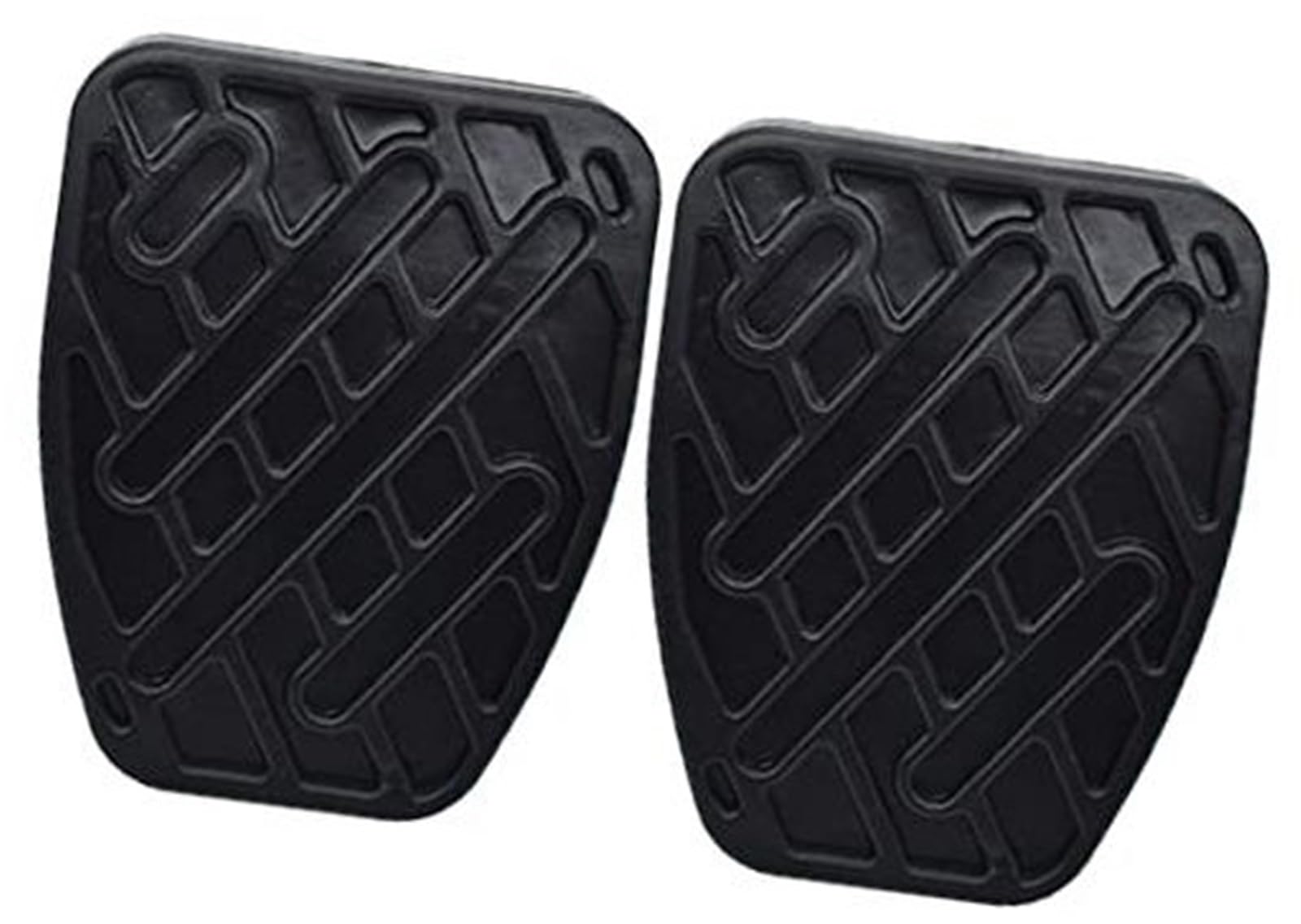 JOVERI Auto Bremse Kupplung Fußpedal Pad Gummiabdeckung 2 Stück, for Nissan, for Qashqai, 2007-2016 Pedalschutz für Kraftfahrzeuge von JOVERI