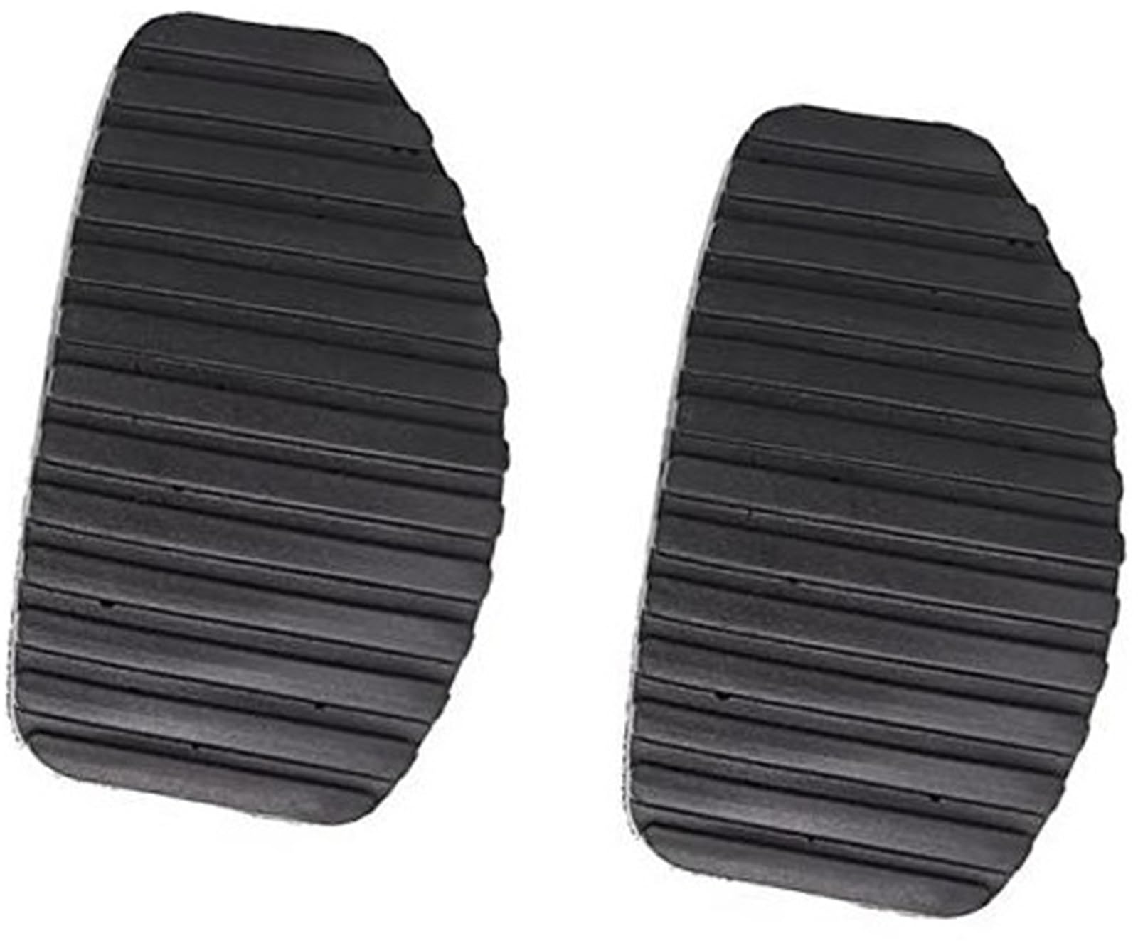 JOVERI Auto-Bremsen-Kupplungs-Fußpedal-Pad-Abdeckung, for Citroen Xsara Picasso 1999–2012 Pedalschutz für Kraftfahrzeuge(Black 2X Clutch) von JOVERI