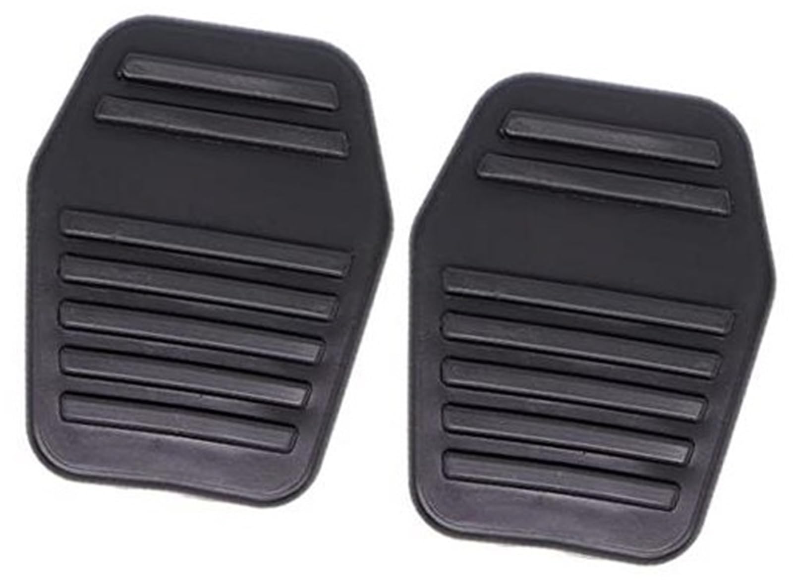 JOVERI Auto-Bremsen-Kupplungs-Fußpedal-Pad-Abdeckung, for Ford Fusion JU 2001–2012, for Focus, 1 Tourneo Transit Connect Pedalschutz für Kraftfahrzeuge von JOVERI