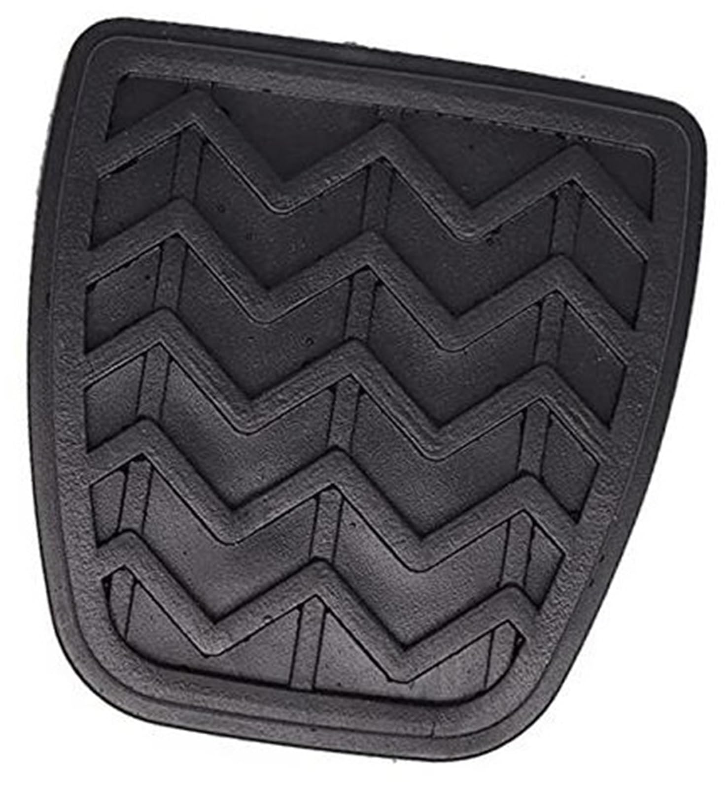 JOVERI Auto-Gummi-Bremsen-Kupplungs-Fußpedal-Pad-Abdeckungen, for Toyota Yaris XP10 Platz Vitz 2000–2005 Pedalschutz für Kraftfahrzeuge(Black 1Pc) von JOVERI