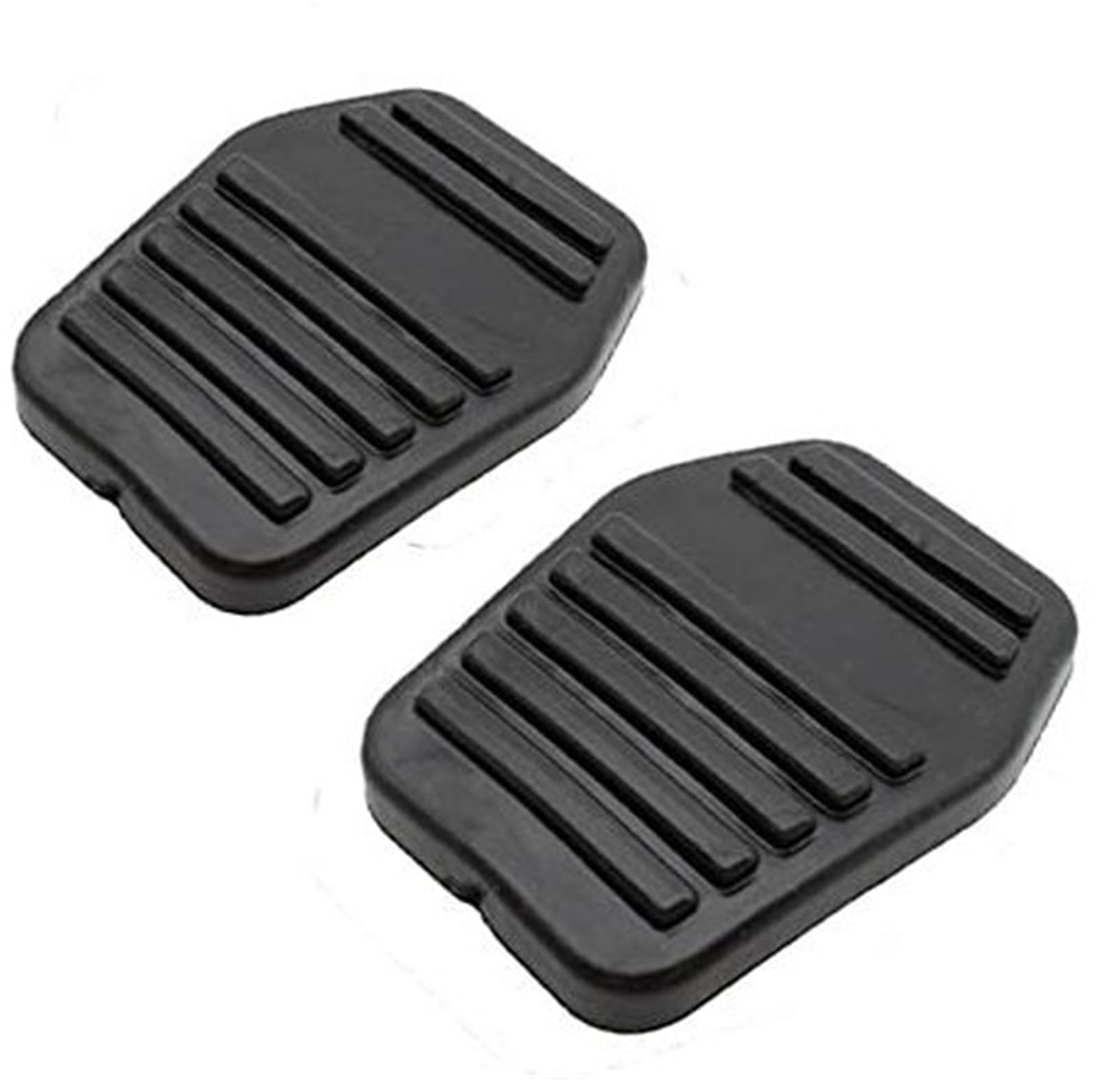 JOVERI Bremse Kupplung Pedal Pad Gummi Abdeckung 1 Paar, for Ford Transit MK6 MK7, for Focus, for Fiesta, Pedalschutz für Kraftfahrzeuge von JOVERI