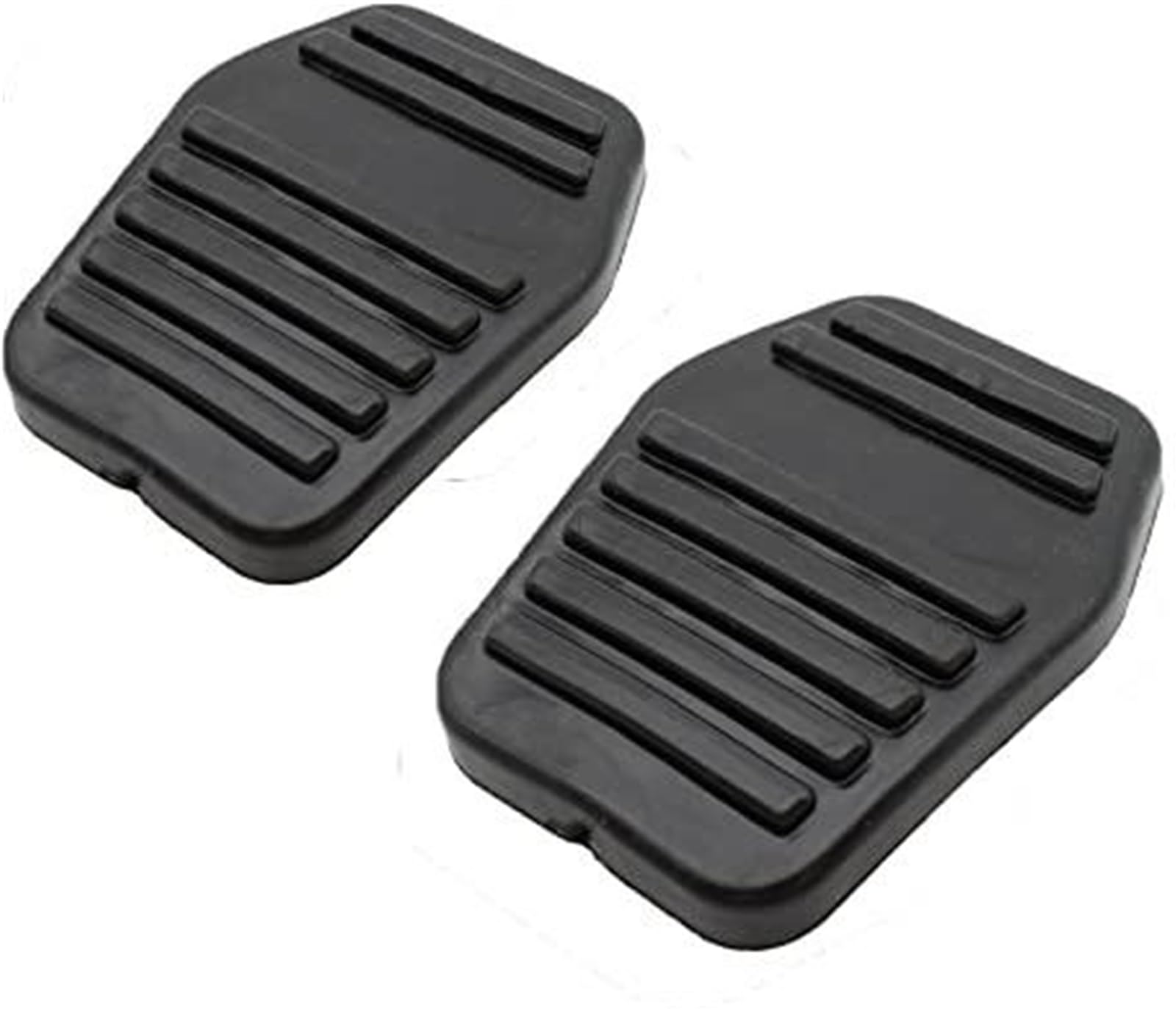 JOVERI Bremse Kupplung Pedal Pad Gummi Abdeckung 1 Paar, for Ford Transit MK6 MK7, for Focus, for Fiesta, Pedalschutz für Kraftfahrzeuge von JOVERI