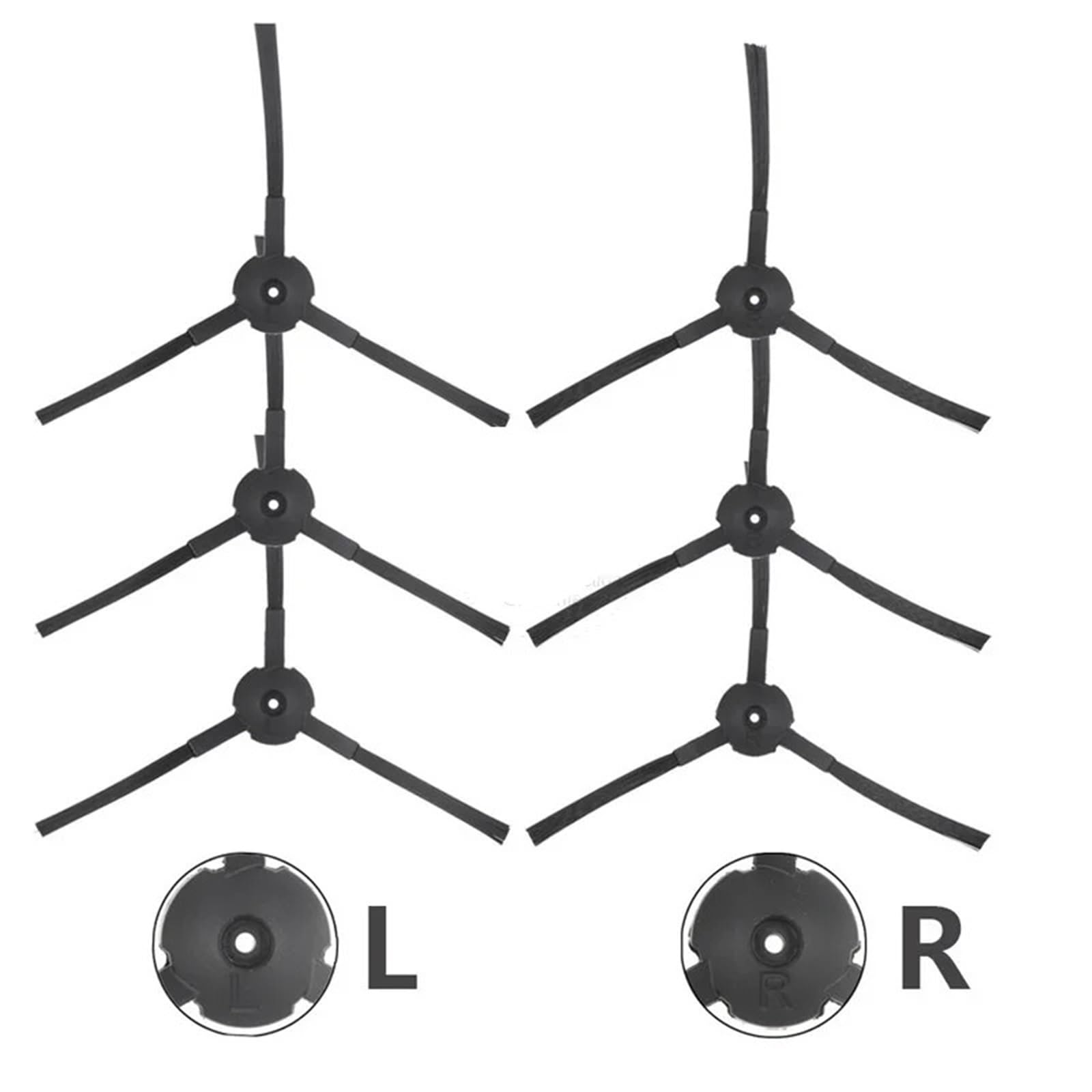 JOVERI Ersatz-Seitenbürste, for Anker, Eufy RoboVac 10 T2100 Roboter-Staubsauger, Ersatzteile, Zubehör Roboter-Staubsauger-Set von JOVERI