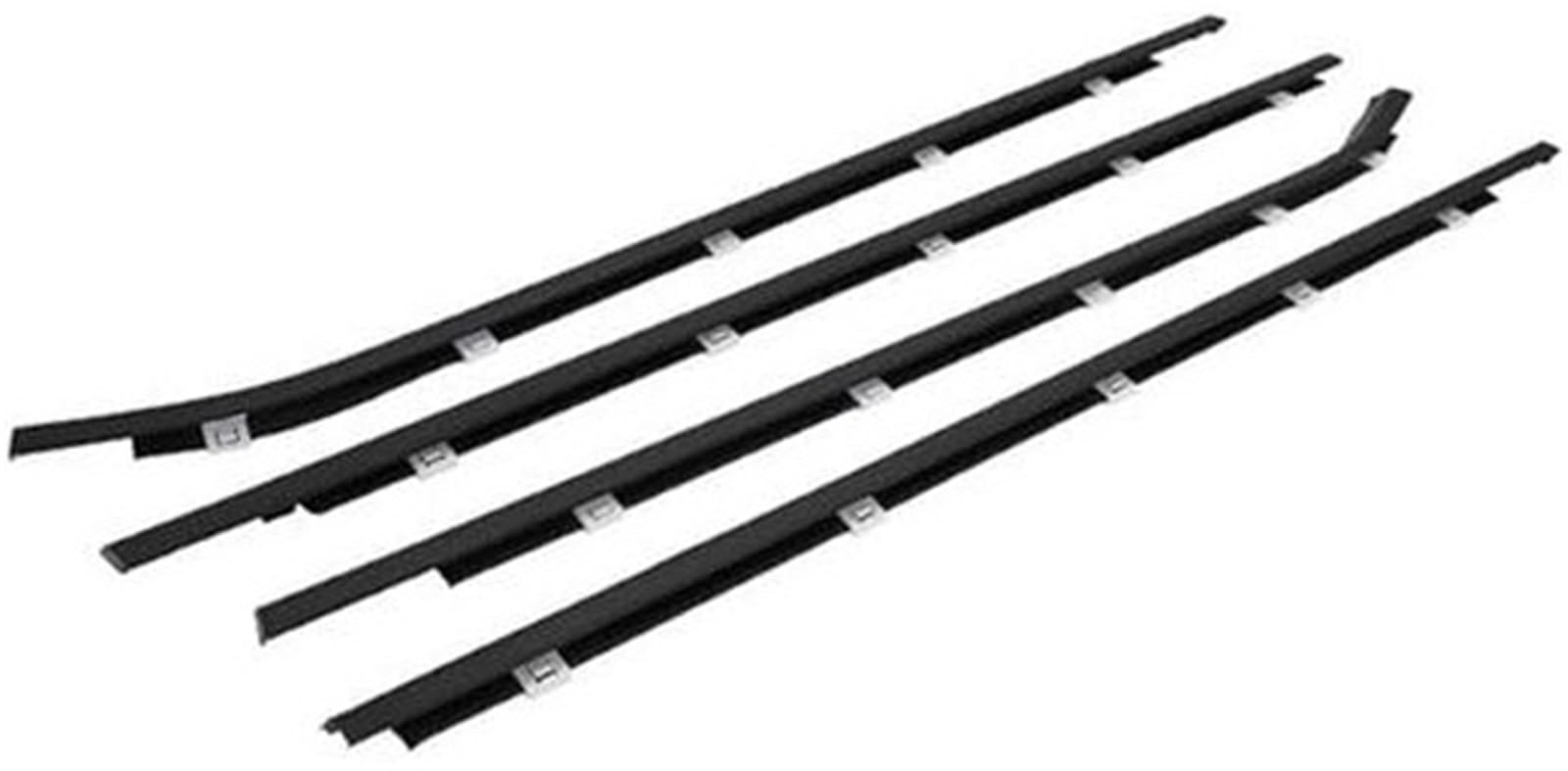 JOVERI Fenstertürdichtungen 4-teiliger Wetterstreifen Fensterformverkleidung Dichtungsgürtel, for Hyundai, for I30 FD, for Hatch 2007-2012 Autofenster-Dichtungsstreifen Gummidichtung für Autotüren von JOVERI