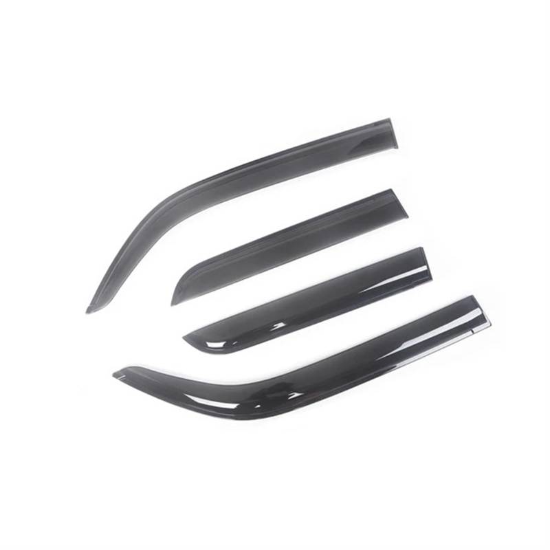 JOVERI For Chevrolet, for Tahoe, GMT 1995-2020 Auto Schwarz getöntes Auto-Seitenfenster-Visierschutzgitter Lüftungsmarkisen Unterstände Regenschutz Türventvisor Auto-Regen-Sonnen-Windabweiser(For GMT9 von JOVERI