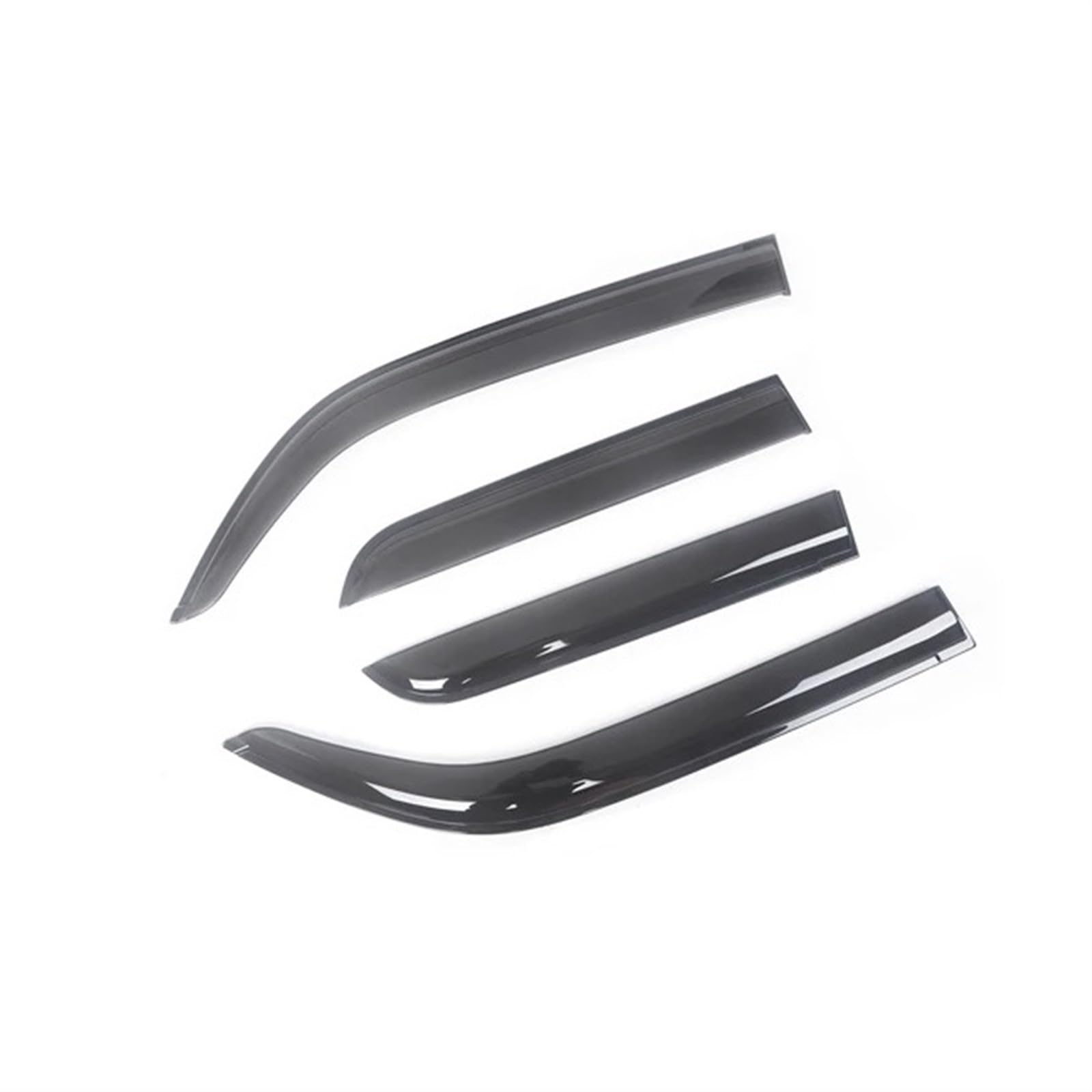 JOVERI For Chevrolet, for Tahoe, GMT 1995-2020 Auto Schwarz getöntes Auto-Seitenfenster-Visierschutzgitter Lüftungsmarkisen Unterstände Regenschutz Türventvisor Auto-Regen-Sonnen-Windabweiser(For GMT8 von JOVERI