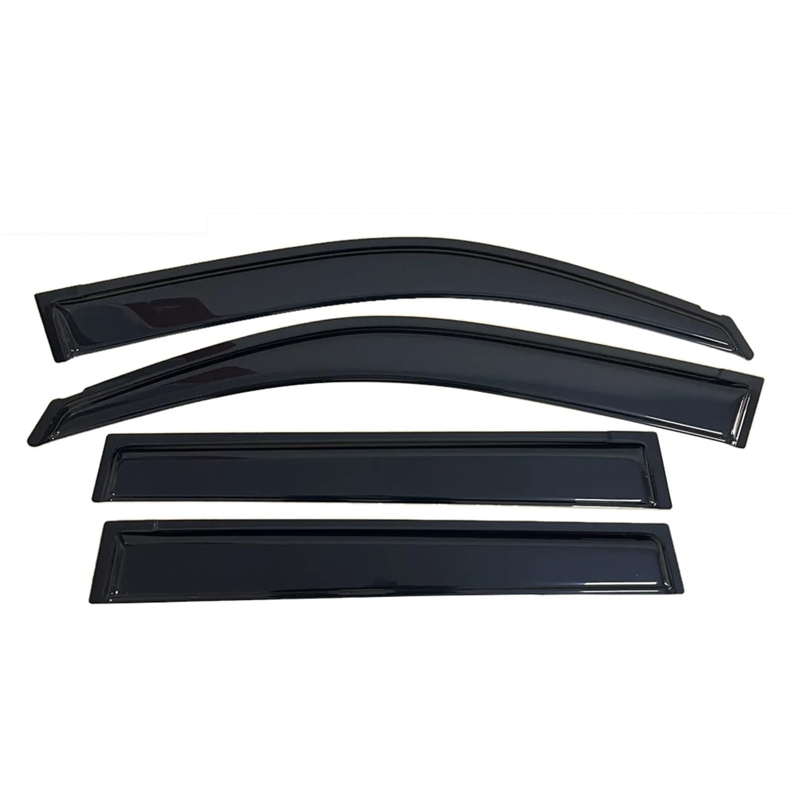 JOVERI For Toyota, for Land Cruiser, Prado J150 J120 J90 J70 Schwarz getöntes Auto-Seitenfenster-Visier, Schutzgitter, Lüftungsmarkisen, Unterstände, Tür-Ventilvisier Auto-Regen-Sonnen-Windabweiser(Fo von JOVERI