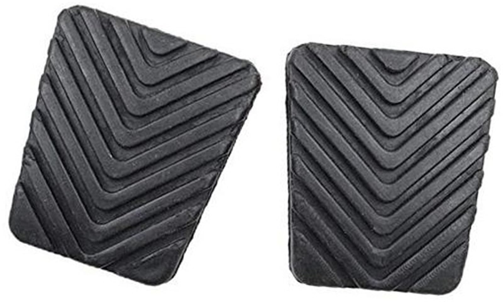 JOVERI Gummi-Bremskupplungspedalauflage, schwarz, 2 Stück, for Hyundai, for Elantra, Sonata Tucson 32825-36000 Pedalschutz für Kraftfahrzeuge von JOVERI