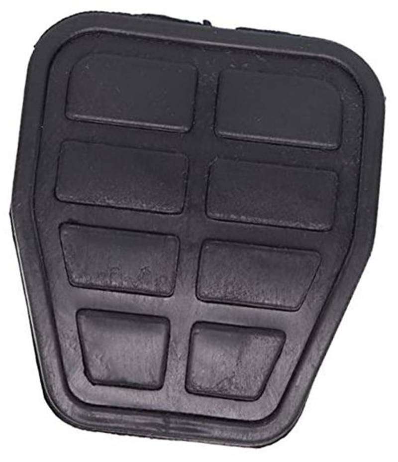 JOVERI Gummi-Fußbrems-Kupplungspedal-Pad-Abdeckungen schützen, for Transporter T4 1990–2003, for Golf, 3 MK3 1991–1997, Derby 1981–1994 Pedalschutz für Kraftfahrzeuge(Black 1Pc) von JOVERI