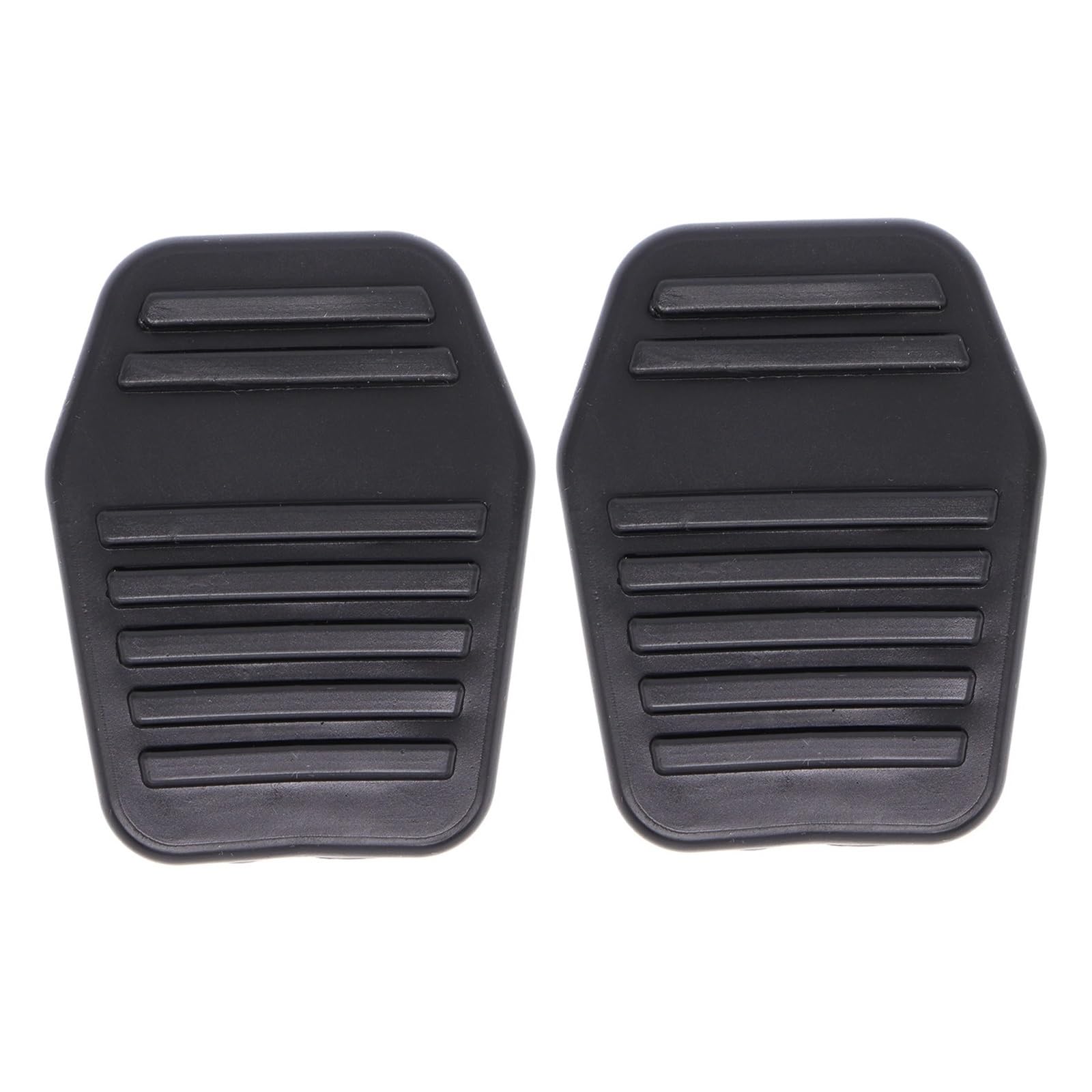 JOVERI Gummiabdeckung for das Fußpedal von Bremse und Kupplung for Ford Transit MK6 MK7 2000–2014, Fiesta MK5, Mondeo MK3, Focus MK1 Fusion JU KA Auto-Kupplungspedalauflage(B) von JOVERI