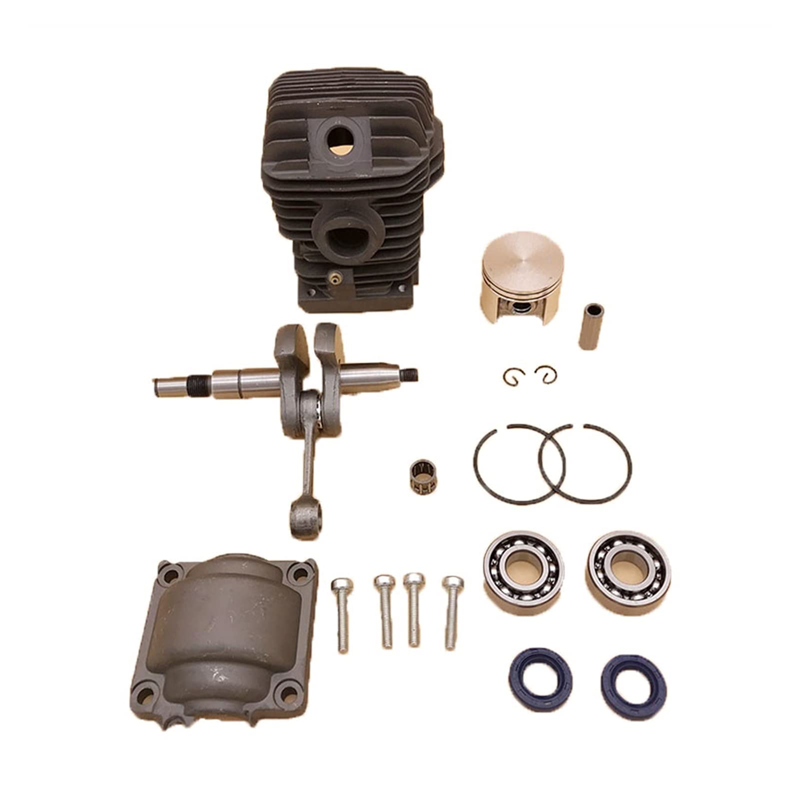 JOVERI Motor Motor Zylinder Kolben Kurbelwelle Lager Kit, for STIHL 023 025 MS230 MS250 MS 250 MS 230 Gas Kettensäge Teile Kolbenbaugruppe für Kettensägen von JOVERI