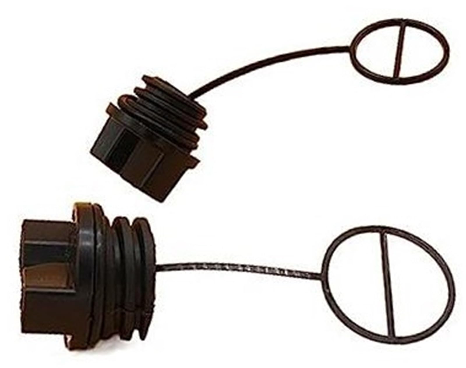 JOVERI Öltankdeckelsatz, for Partner, 350 351 370 371 390 420 Kettensägen-Gasmotor-Motorersatzteile Tankdeckel-Sicherheitsseil von JOVERI